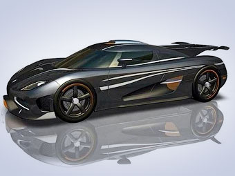 Предполагаемый внешний вид Koenigsegg One:1. Изображения с сайта gtspirit.com