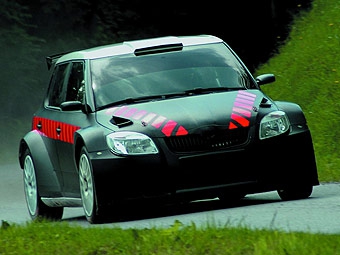 Skoda Fabia Super 2000. Фото Skoda