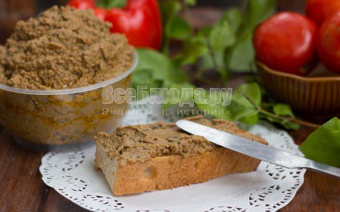 Печеночный паштет пошагово с Печеночный паштет пошагово с
