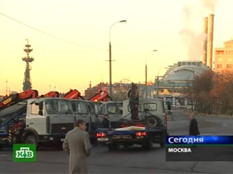 Эвакуаторы в Москве. Кадр НТВ, архив