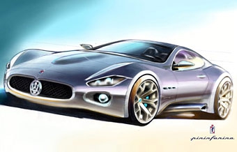 Иллюстрация Maserati
