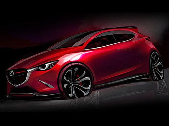 Mazda Hazumi. Иллюстрация Mazda