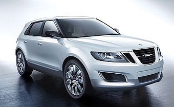 Saab 9-4X BioPower. Фото Saab