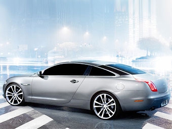 Предполагаемый внешний вид купе Jaguar XJ. Иллюстрация с сайта motoring.sky.com