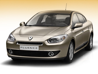 Renault Fluence. Фото компании Renault