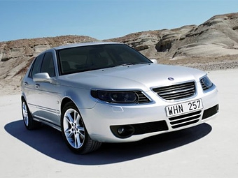 Saab 9-5. Фото компании Saab