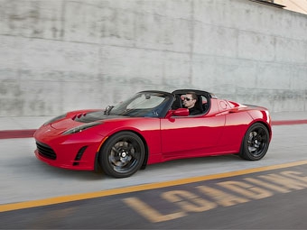 Обновленный Tesla Roadster. Фото Tesla