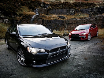Mitsubishi Lancer Evo X. Фото Mitsubishi