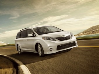 Toyota Sienna. Изображение с сайта автопроизводителя