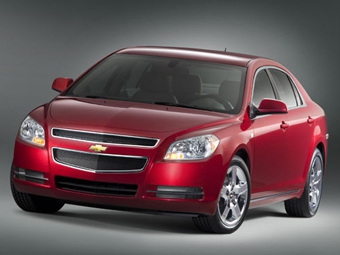 Chevrolet Malibu. Фото Chevrolet