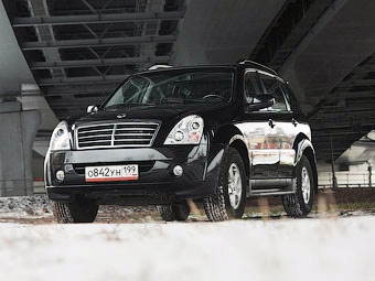 SsangYong Rexton II: Засада