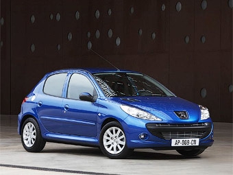 Peugeot 206+. Фото Peugeot