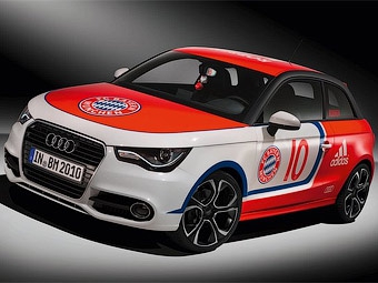 Audi A1 в версии FC Bayern. Фото Audi