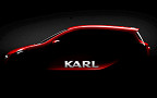 Тизер Opel Karl. Иллюстрация Opel