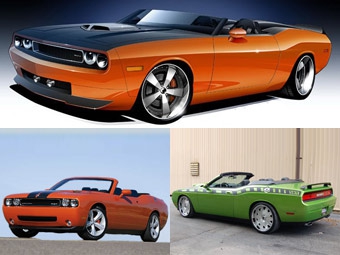 Dodge Challenger. Фото Group Five Limited, Coach Builders Limited и Newport Convertible Engineering