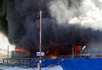 Крупный пожар под Екатеринбургом локазилован