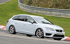 Тестовый прототип Seat Leon ST Cupra. Фото с сайта worldcarfans.com