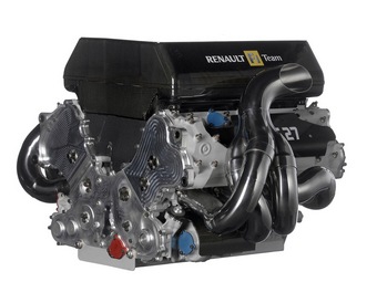 Двигатель Формулы-1 Renault R27. Фото Renault