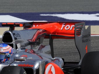 F-канал McLaren. Фото Bridgestone