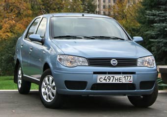 Fiat Albea. Фото компании "Северсталь-авто"