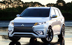 Mitsubishi Outlander PHEV Concept-S. Фото Mitsubishi