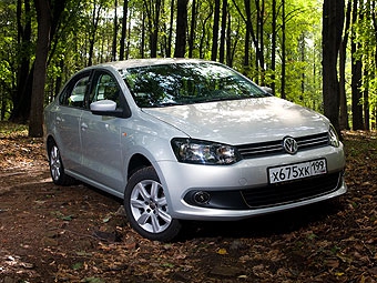 Volkswagen Polo Sedan. Фото Ленты.Ру