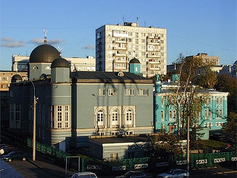 Московская Соборная Мечеть в Выползовом переулке. Фото с сайта xrams.narod.ru