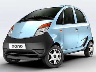 Tata Nano. Иллюстрация Tata