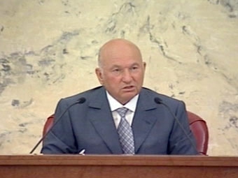 Юрий Лужков, кадр телеканала НТВ, архив