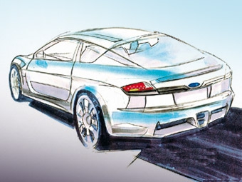 Иллюстрация журнала AutoCar