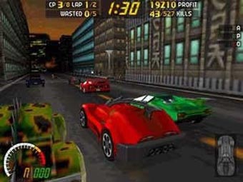 Скриншот игры Carmageddon