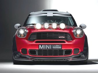 MINI Countryman WRC. Фото MINI