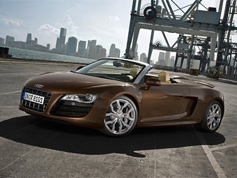 Audi R8 Spyder. Фото Audi