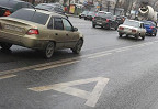 Московских водителей пустят на выделенные полосы с апреля