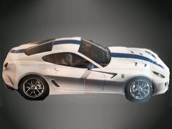 Ferrari 599 GTO. Изображение сетевого издания Fast Lane Daily
