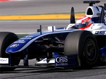 Казуки Накаджима (Williams) во время тестов "Формулы-1" в Барселоне, 2009. Фото с сайта motorsport.com