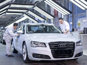 Завод Audi в Ингольштадте. Фото Audi