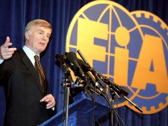 Президент FIA Макс Мосли. Фото (c) <a href="http://lenta.ru/info/afp.htm">AFP</a>