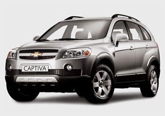 Chevrolet Captiva. Фото Chevrolet