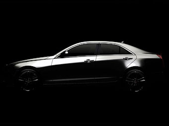 Тизер Cadillac ATS. Фото Cadillac