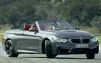 BMW M4 Convertible. Скриншот видоролика BMW