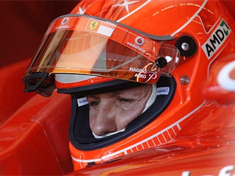 Михаэль Шумахер. Фото с сайта f1fanatic.co.uk