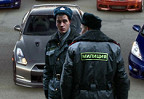 Из москвичей соорудили живой щит на МКАД