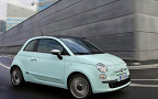 Обновленный Fiat 500 в новом цвете Verde Lattementa. Фото Fiat