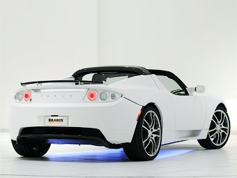 Brabus Tesla Roadster. Фото Brabus