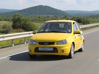 Lada Kalina. Фото пресс-службы Правительства РФ