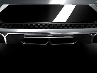 Тизер новой модели Lamborghini. Фото Lamborghini