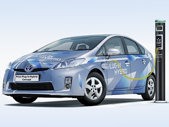 Концептуальный подзаряжаемый гибрид Toyota Prius. Фото Toyota