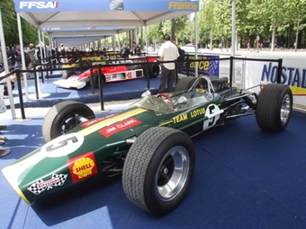 Болид Lotus 49 сезона Формулы-1 1968 года. Фото (c) <a href="http://lenta.ru/info/afp.htm">AFP</a>