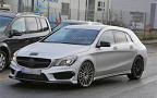 Универсал Mercedes-Benz CLA 45 AMG на тестах. Фото SB-Medien с сайта worldcarfans.com